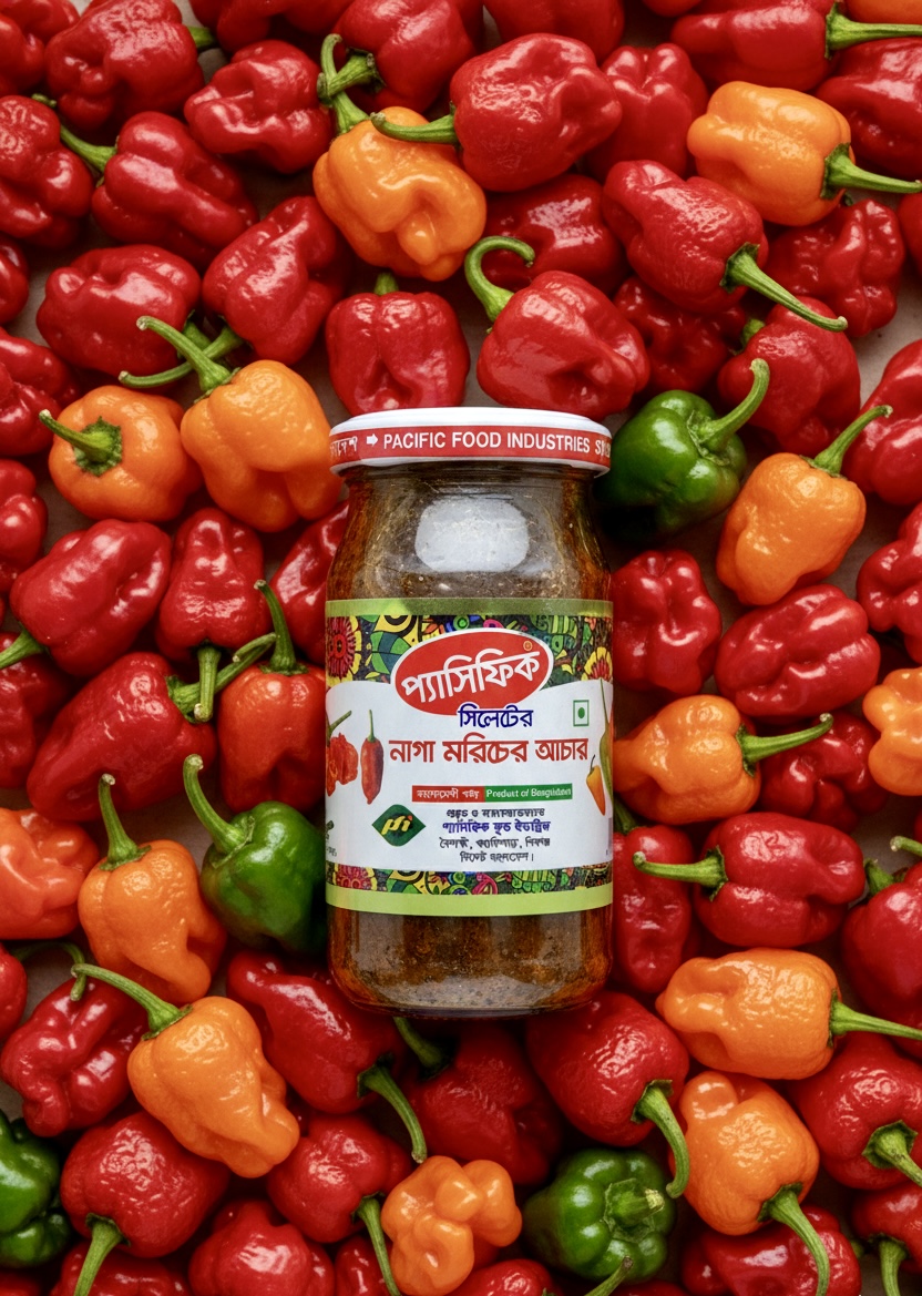Naga Moricher Achar - Spicy Bangladeshi Chili Pickle - Pacific Food